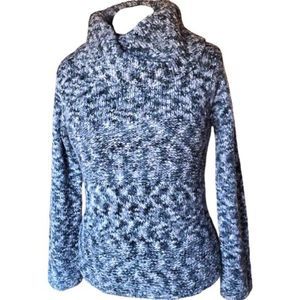 Warm Hand Knitted Cowl Neck Sweater